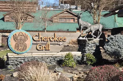 Cherokee Grill is one of the best romantic Gatlinburg restaurants
