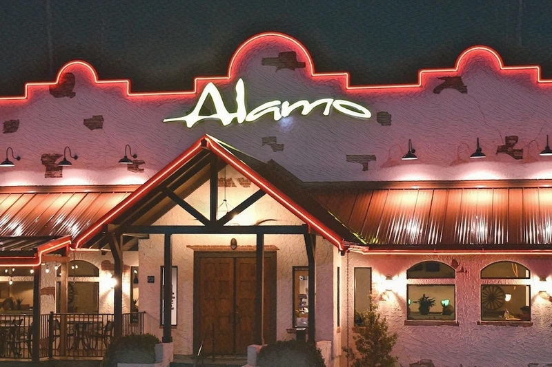 Alamo Steakhouse is one of the most romantic restaurants in Pigeon Forge TN